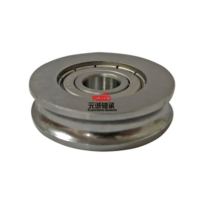 U shape stainless steel ball bearing for sliding system