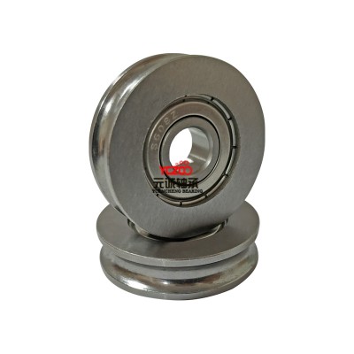 Diameter 31.5mm u shape folding door bearing